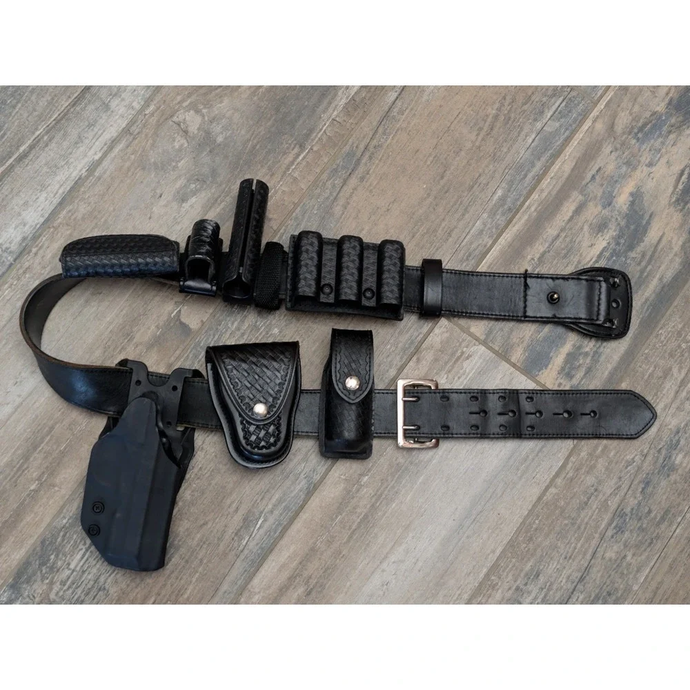 Law Enforcement Security Safariland Monarch Don Hume Holsters Tactical Duty Belt